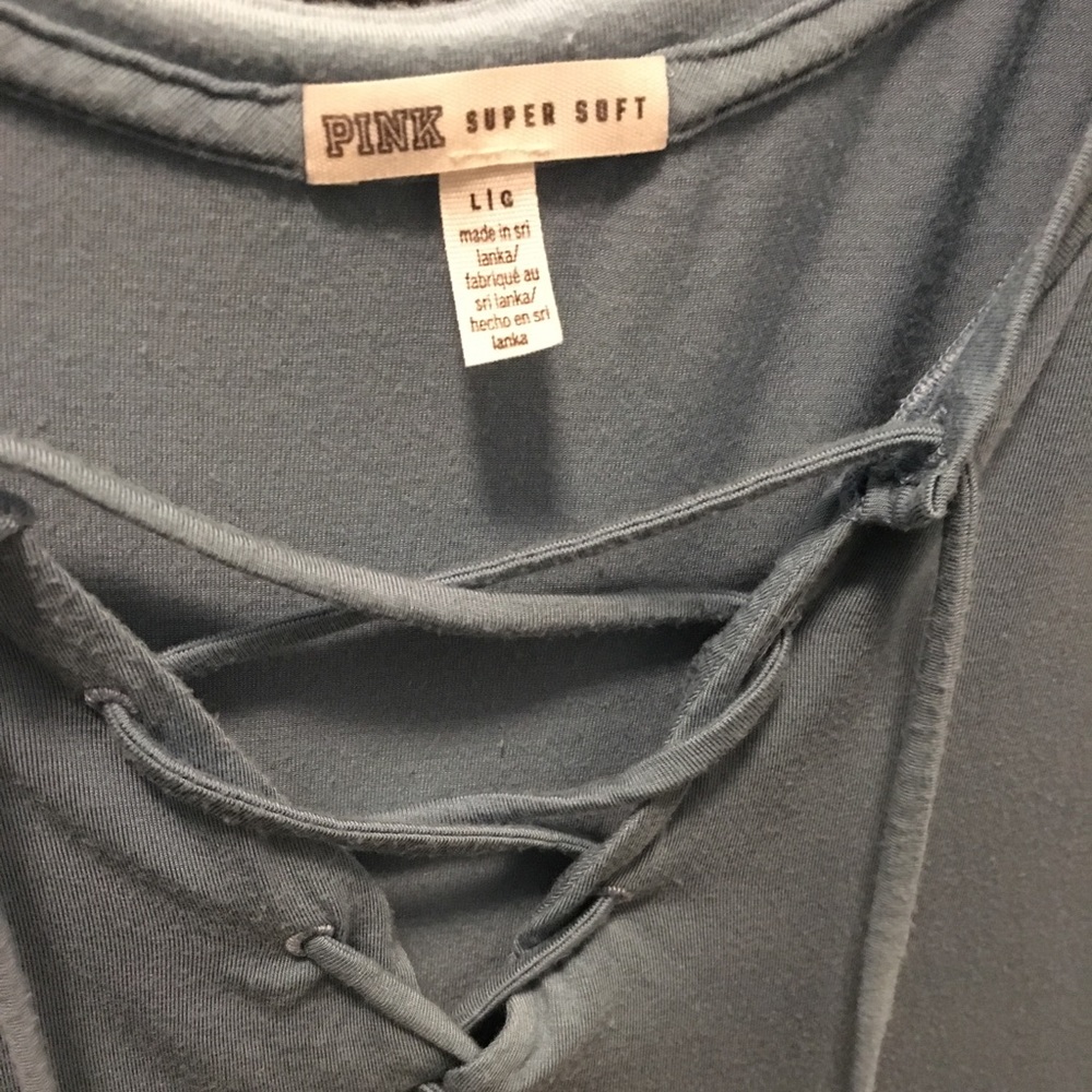 Victoria's Secret Pink Soft Long Sleeve Shirt - Picture 2 of 4